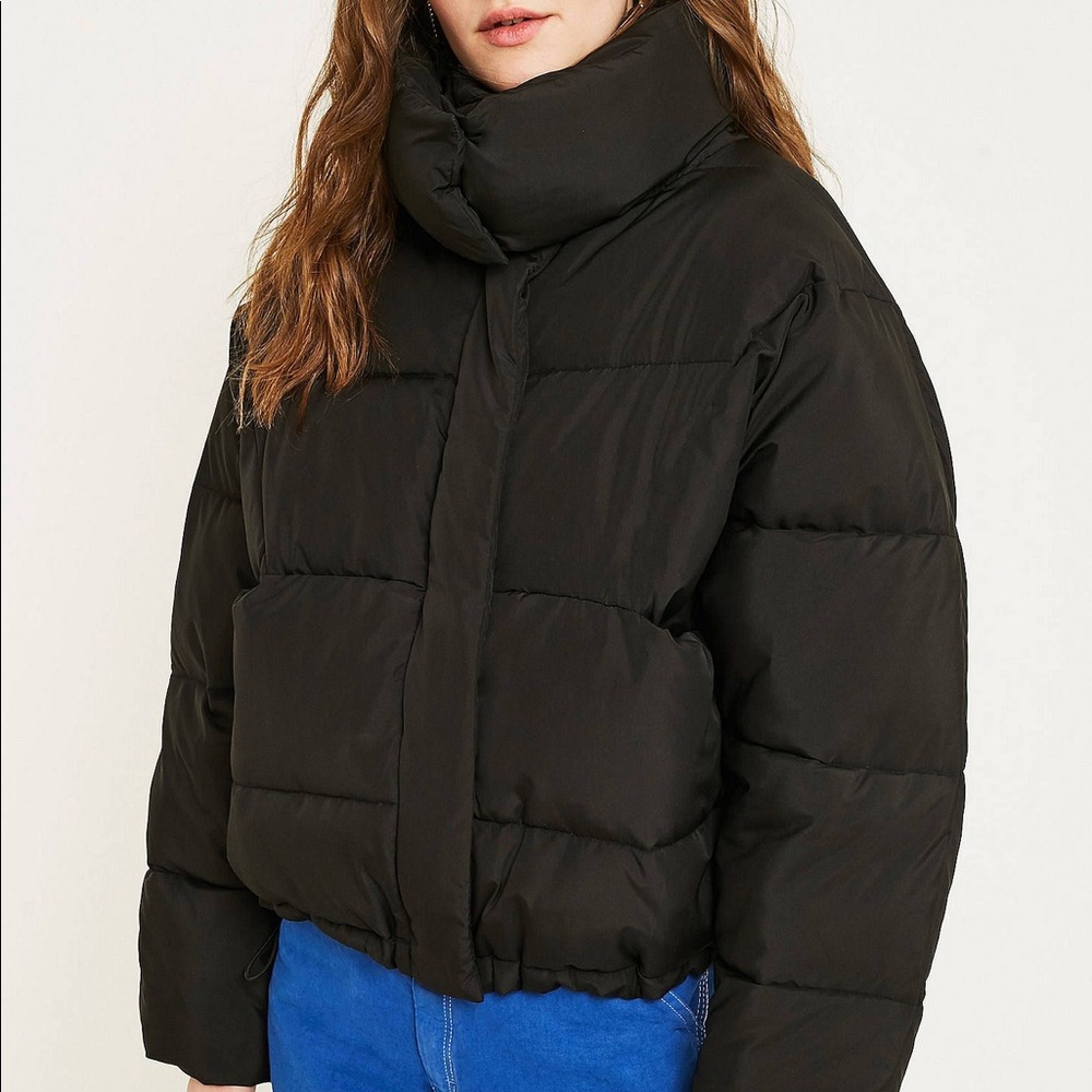 Urban Outfitters Black Puffer Jacket